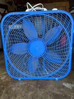 Blue Box Fan