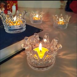 Cute Small Crown Candle Holder $5 Each 