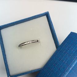 White Gold Diamond Band