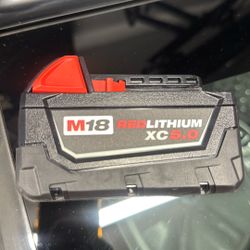 New M18 Milwaukee Battery 