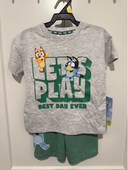 Bluey Toddler Boy Set