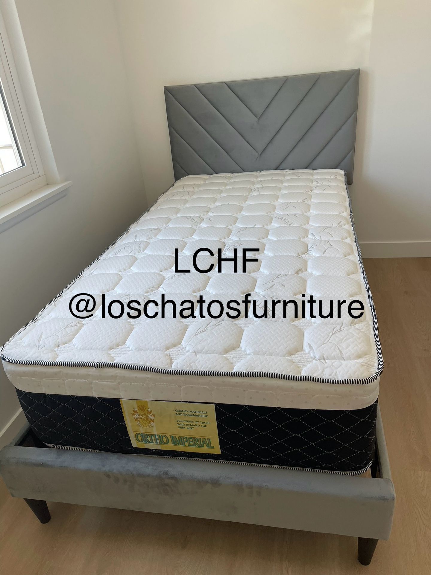 Twin Size Bed Frame With Mattress