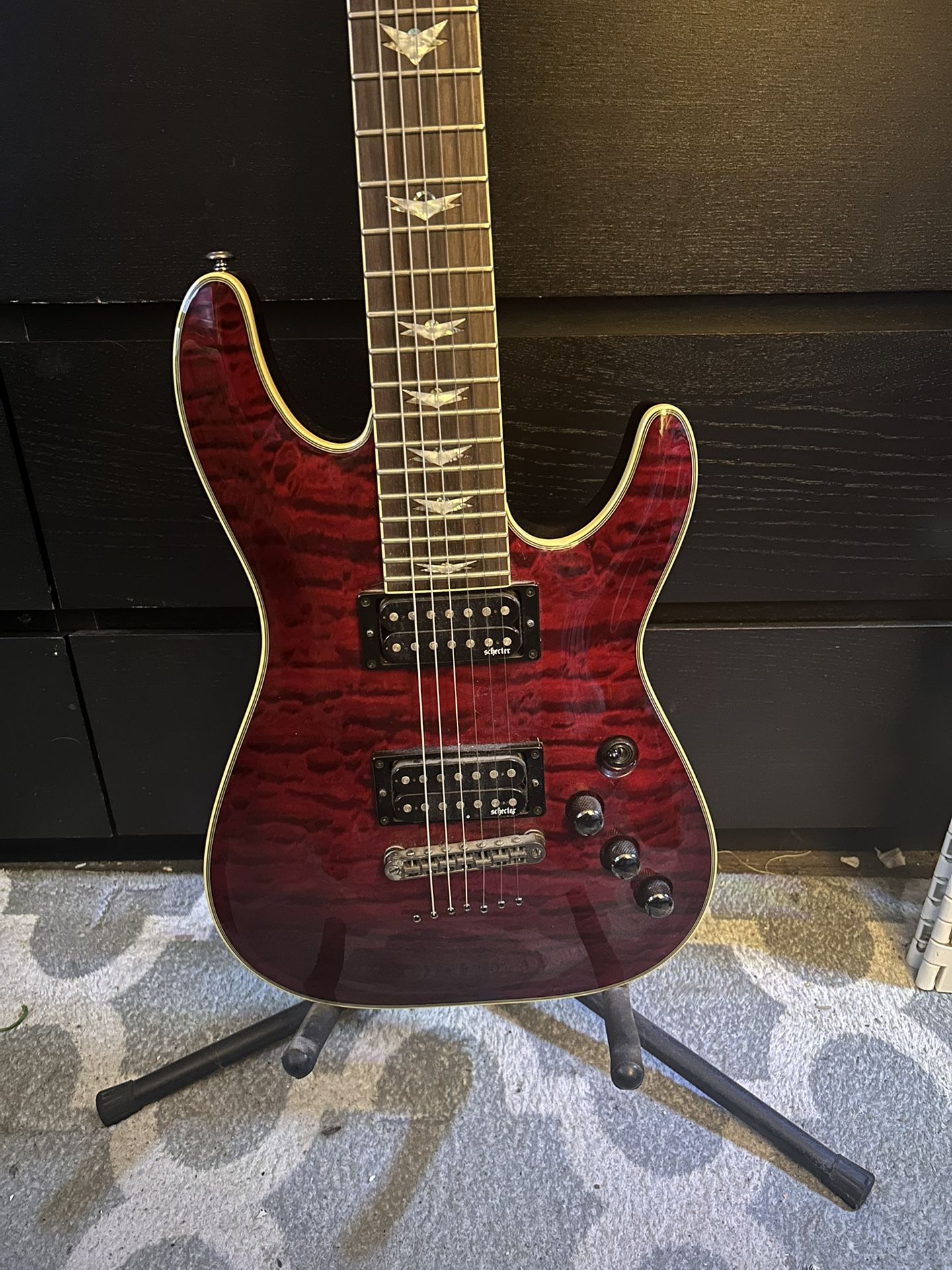 Schecter Omen Diamond Series 7 Electric Guitar