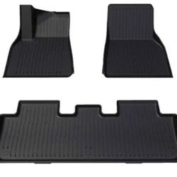 Tesla Ruber Mats  Model Y (  Original From Tesla)