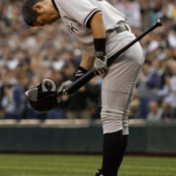 NEW YORK YANKEES ICHIRO SUZUKI #31 MVP MLB BASEBALL JERSEY XXL