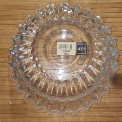 NEW IN BOX - Mikasa 10" Ice Palace Lead Crystal Bowl (Vintage Slovenia)