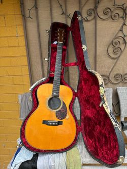 Martin & Co. Acoustic Guitar with Hard Case