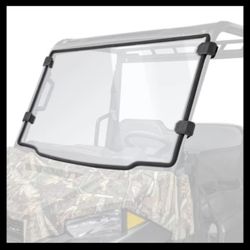 Kemimoto Full Windshield Polaris Ranger Midsize 500/570 Crew/EV/ETX  2015-2025