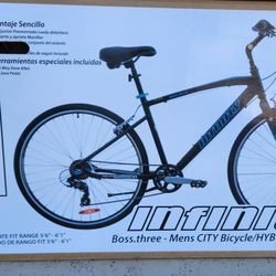 Infinity boss 3 - 7 speed Mens bike- New in the box