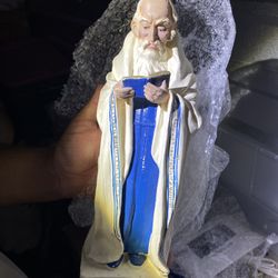 Israeli Porcelain Statue-Chasidic Man Praying