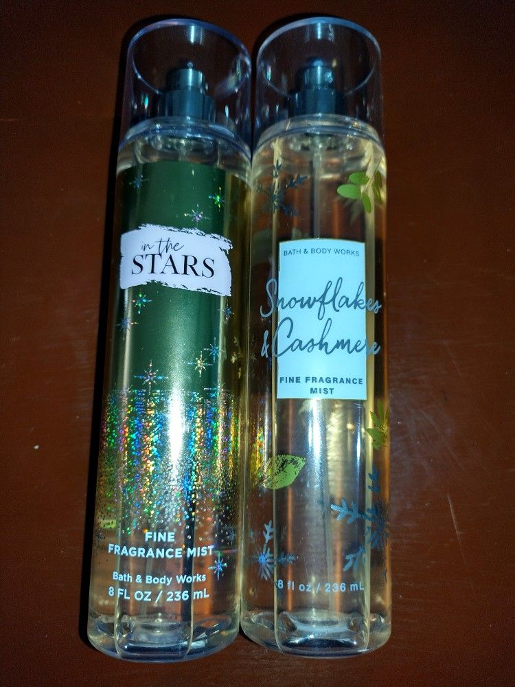 Brand new Bad&Body Works body mists