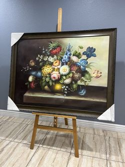 Large Flower Painting