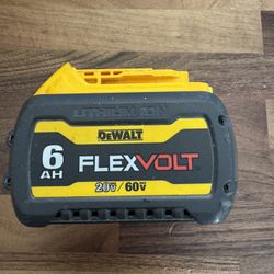 DEWALT FLEXVOLT 20V/60V MAX Lithium-Ion 6.0Ah Battery Pack