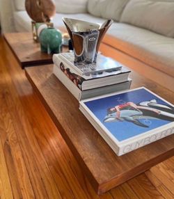 Mid Century Wood Coffee Table 