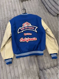 IN N OUT BURGER LETTERMAN JACKET