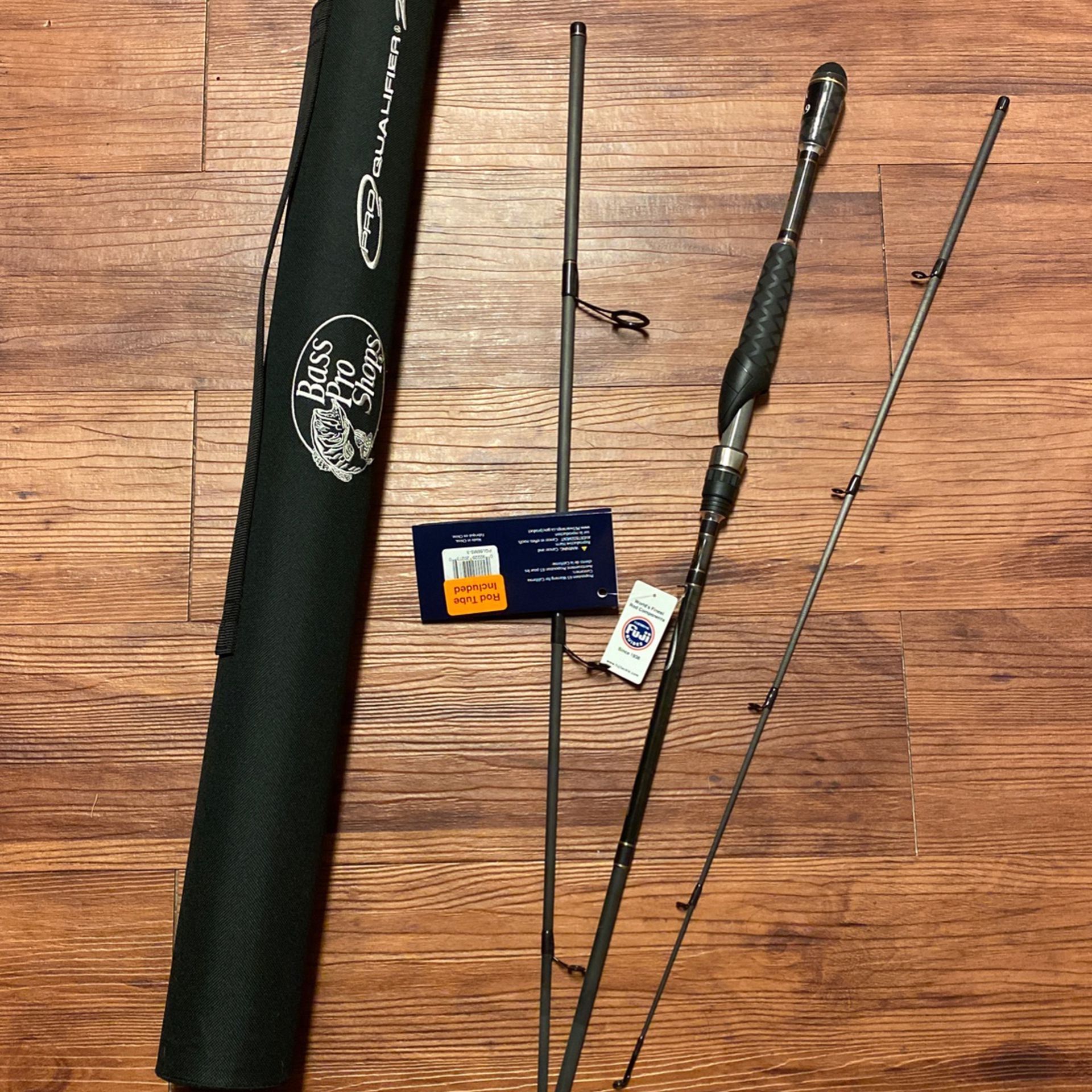 6 Ft Fishing Pole,Case, Reel, Line