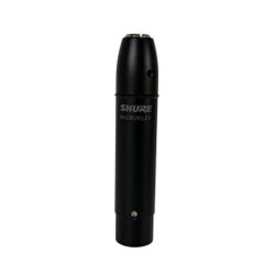 Shure Microflex TA4-Male to XLR-Male Adapter - Condenser 150 ohms - Black