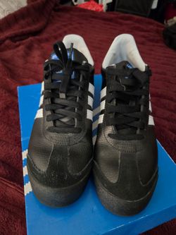 Adidas Samba Black Leather Sneakers