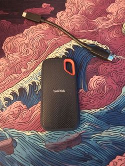Sandisk 2TB SSD ultra fast EXTREME waterproof