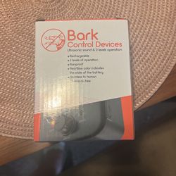 Bark Control Device New