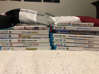 WII U GAMES FOR SALE