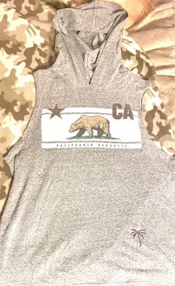 Men’s Large CA tank hoodie by Hybrid