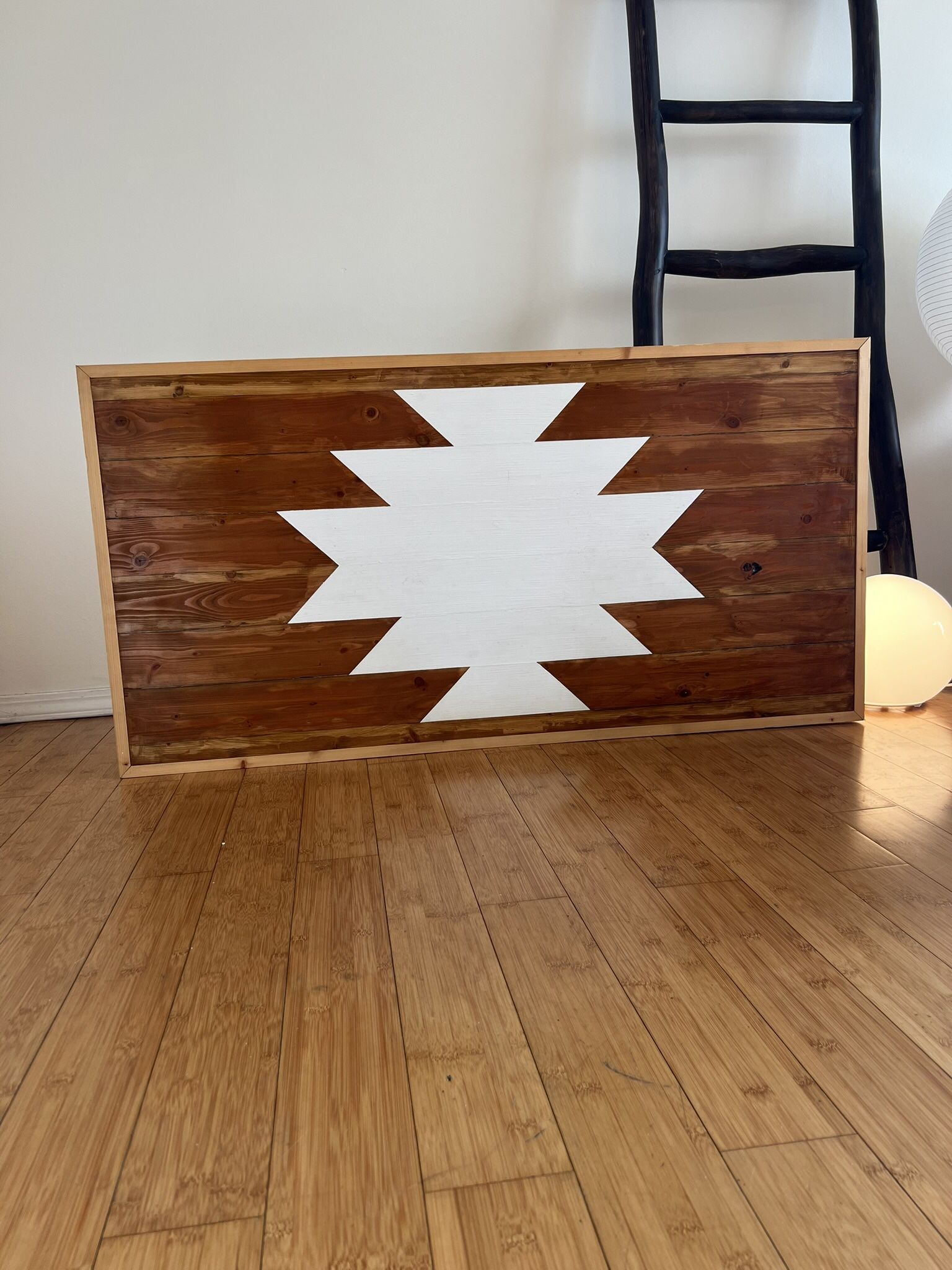 Handmade Wooden Wall Art / Desk
