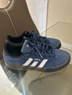 Adidas Low-Top Canvas Sneakers Navy Blue Size US 10