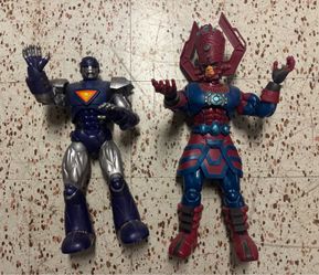 Marvel Universe Sentinel & Galactus Figure Bundle – Loose – Rare Hasbro