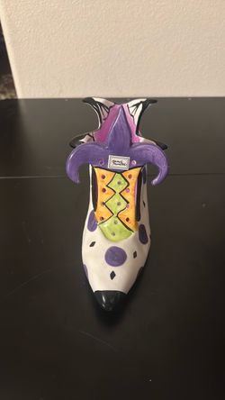 Mina Reinisch Ceramic Decorative Shoe Figurine
