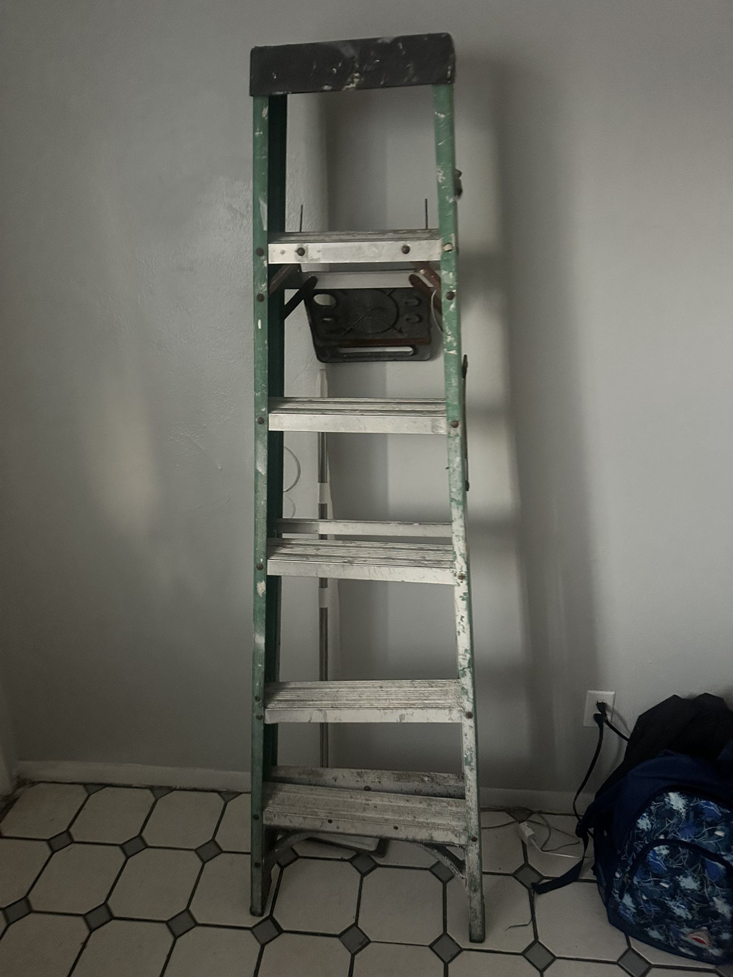 metal ladder