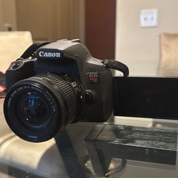 Canon EOS Rebel T8i EFS 18-55mm Lens Camera