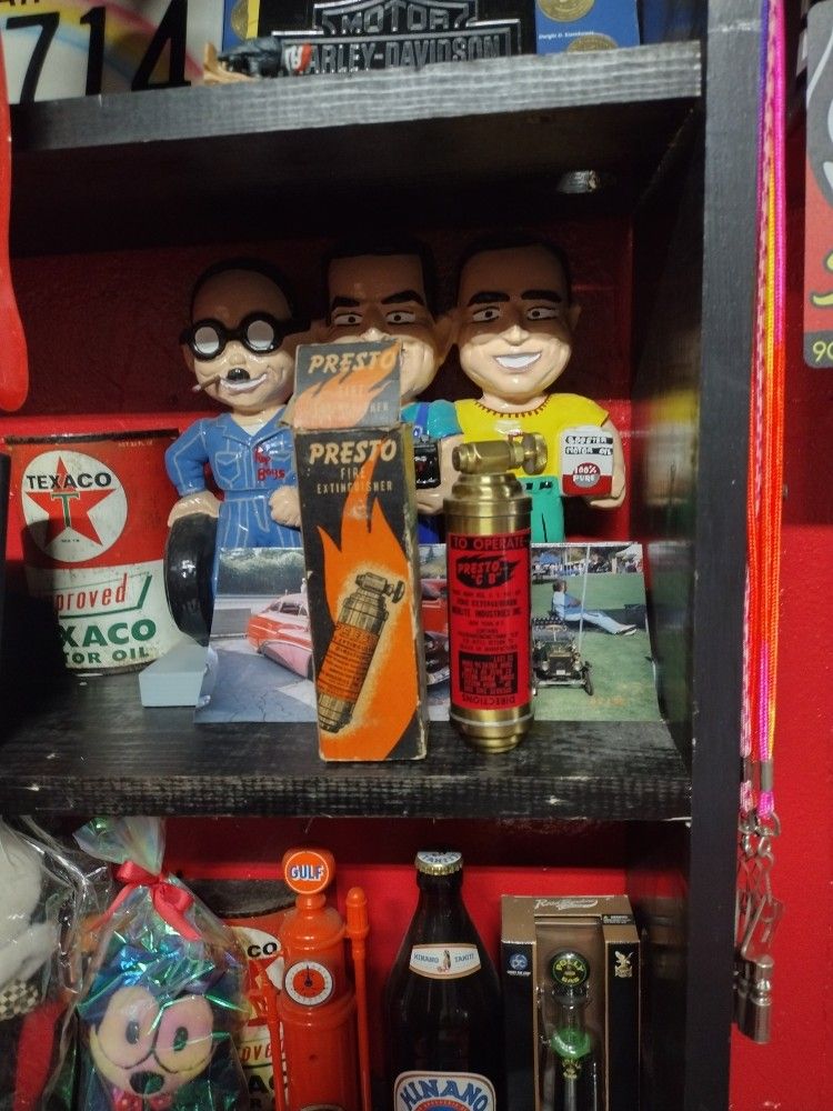 Vintage Presto Harley Fire Extinguisher