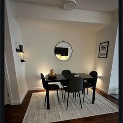 Modern Area Rug Ivory 5'3" × 7'7"