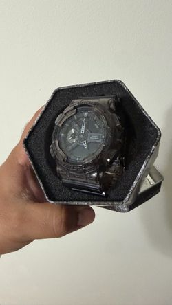 Casio G-Shock Transparent Black Watch