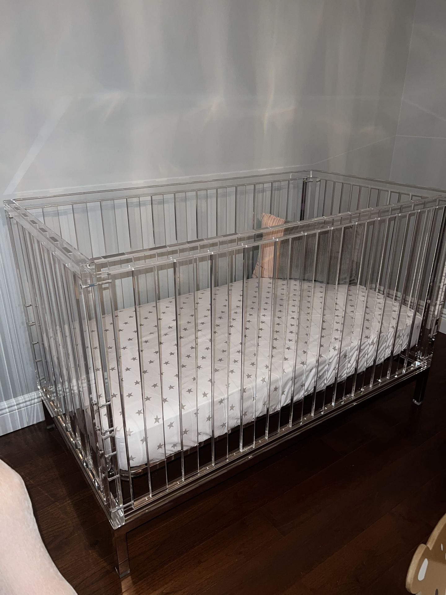 Acrylic Baby Crib
