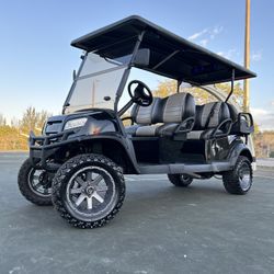 Golf Cart Club Car Onward 6 Seater Limo Gas