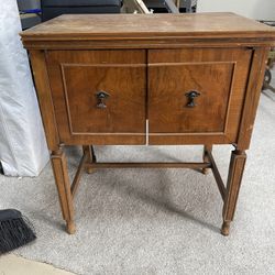 Vintage Sewing Table 