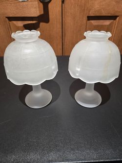 Frosted Glass Fairy Lamps