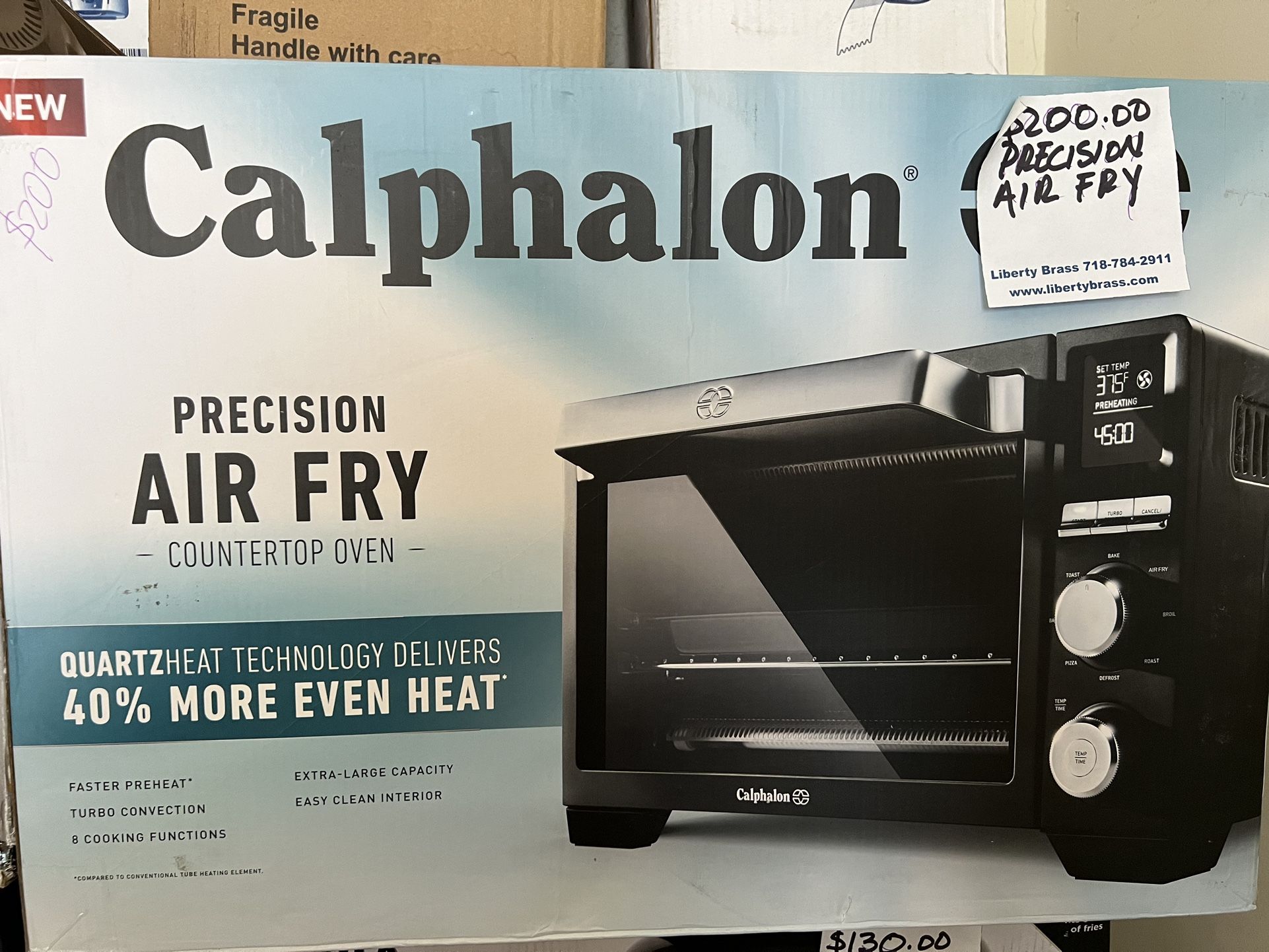 Calphalon Precision Air Fry Convection Oven, Countertop Toaster Oven