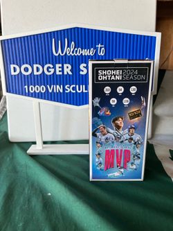 Ohtani MVP Dodger bobble  head