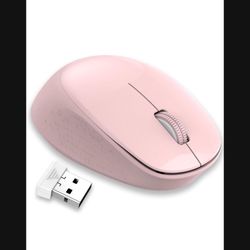 LeadsaiL Wireless Mouse for Laptop, 2.4GHz Silent USB Mouse, Slim Optical Mouse with 3 Buttons, 1600 DPI, for Windows 10/8/7/Mac/Macbook Pro/HP/Dell/L