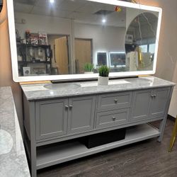 Double Sink Vanity 