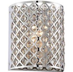 Possini Euro Design Glitz 8 1/2” High. Pocket Wall Sconces Set Like New!
