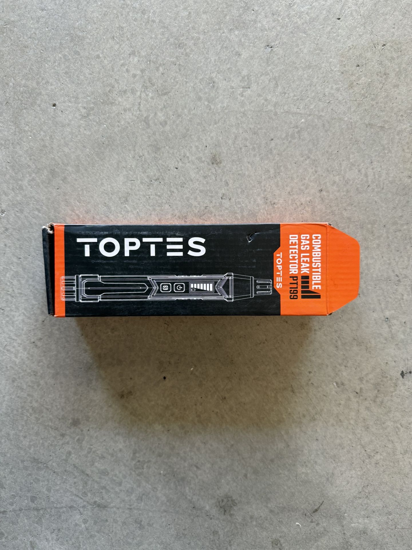 Toptes Combustible Gas Leak Detector 
