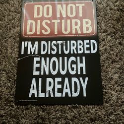 Do Not Disturb, Wall poster