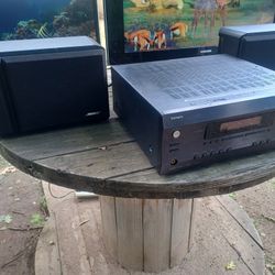 INTEGRA DTR-4.6 HOME THEATER RECEIVER AND BOSE 201 SERIES IV SPEAKERS $300 FINAL PRICE 