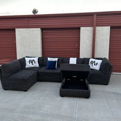 6 Piece Costco Sectional Couch ! (FREE DELIVERY 🚚)