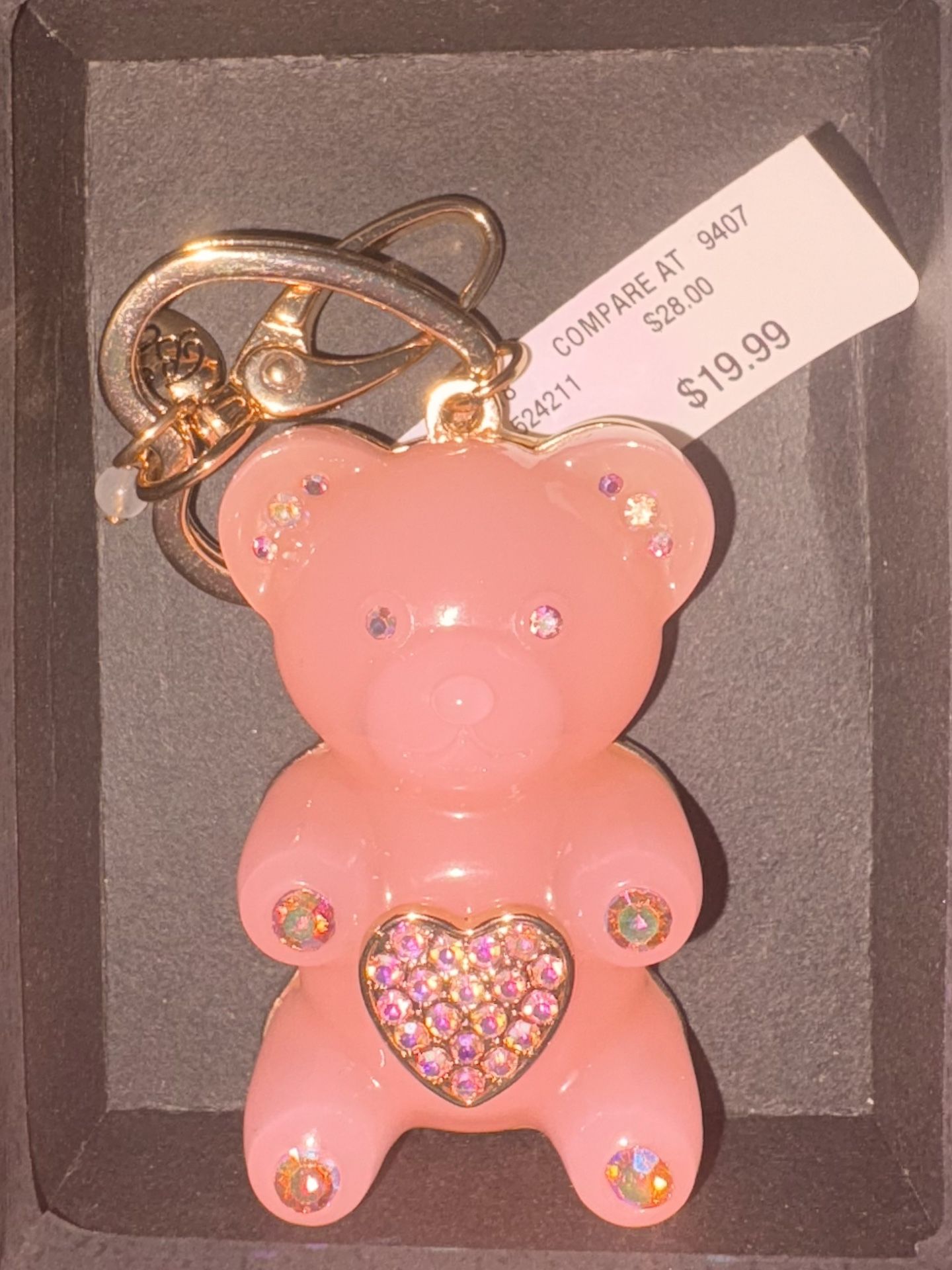 Betsey Johnson Gummy Bear Keychain