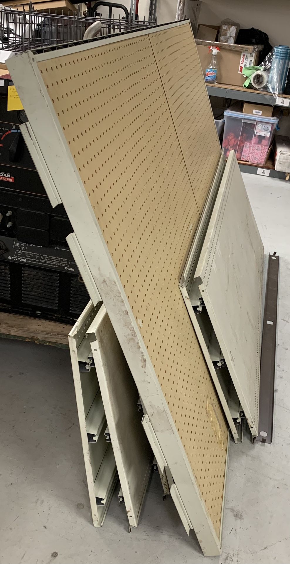 Partial Island Gondola Shelving